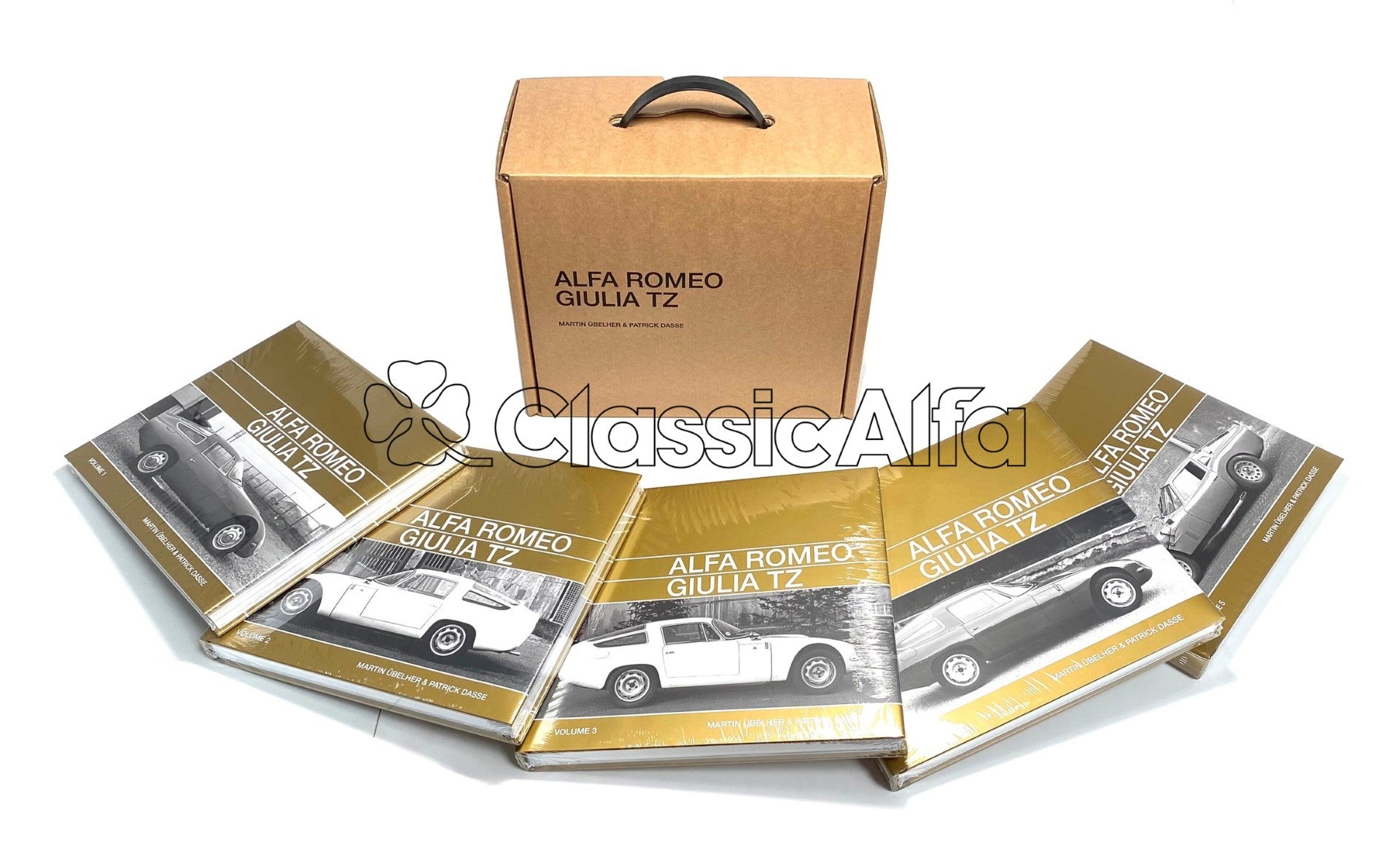 AC628 ALFA ROMEO GIULIA TZ 5 BOOK COLLECTION