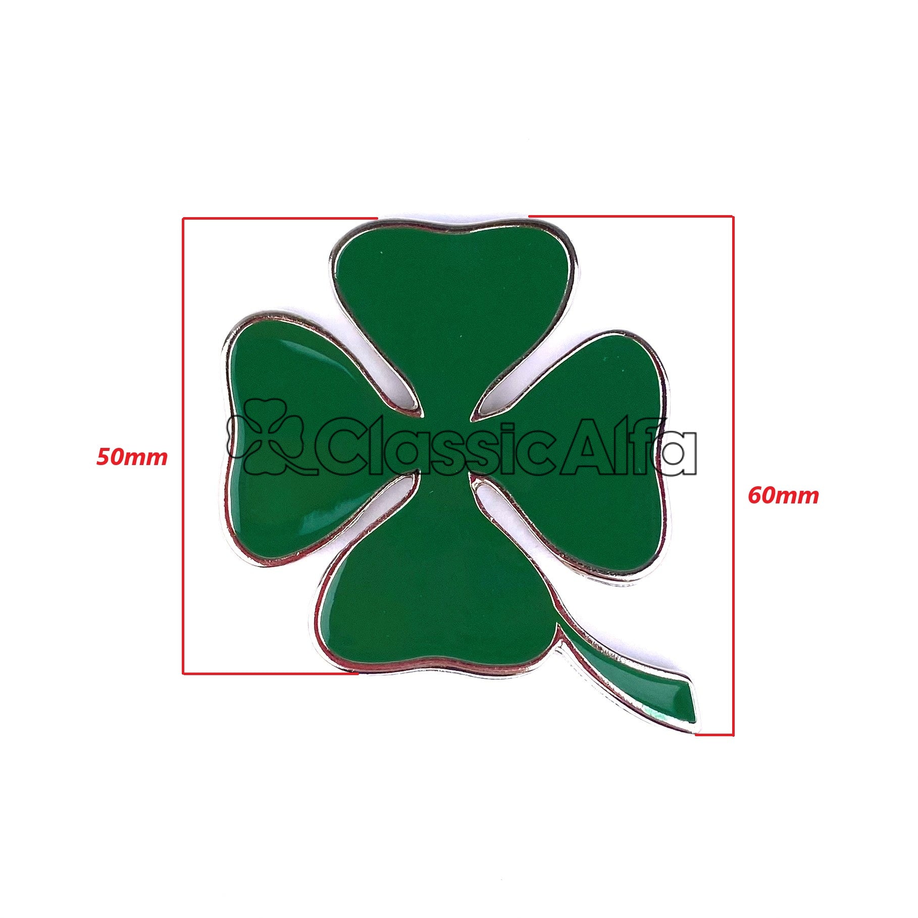 AC633 ENAMEL CLOVERLEAF SELF ADHESIVE  (50mm)