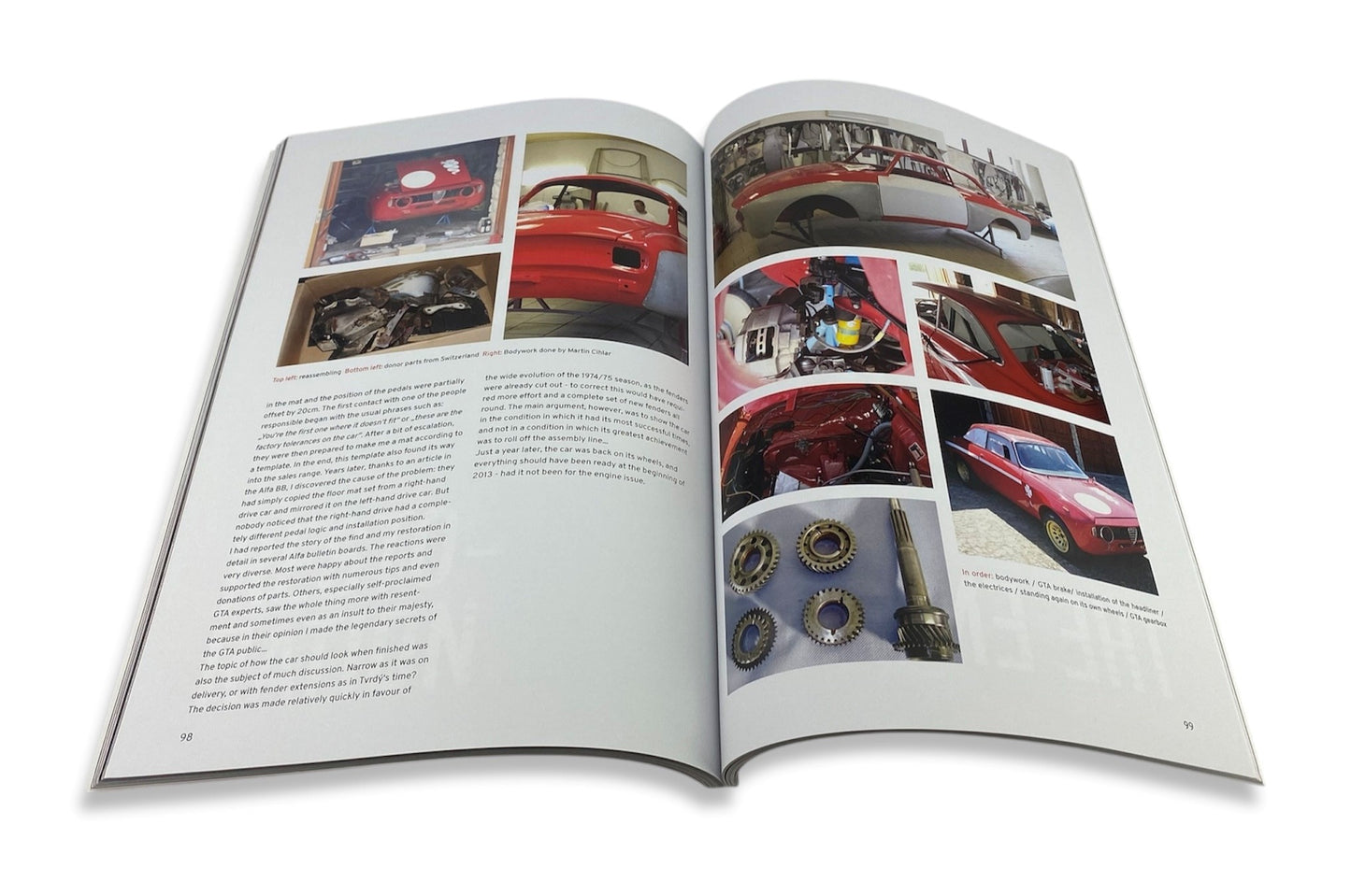 AC636 ALFA ROMEO GTA BOOK