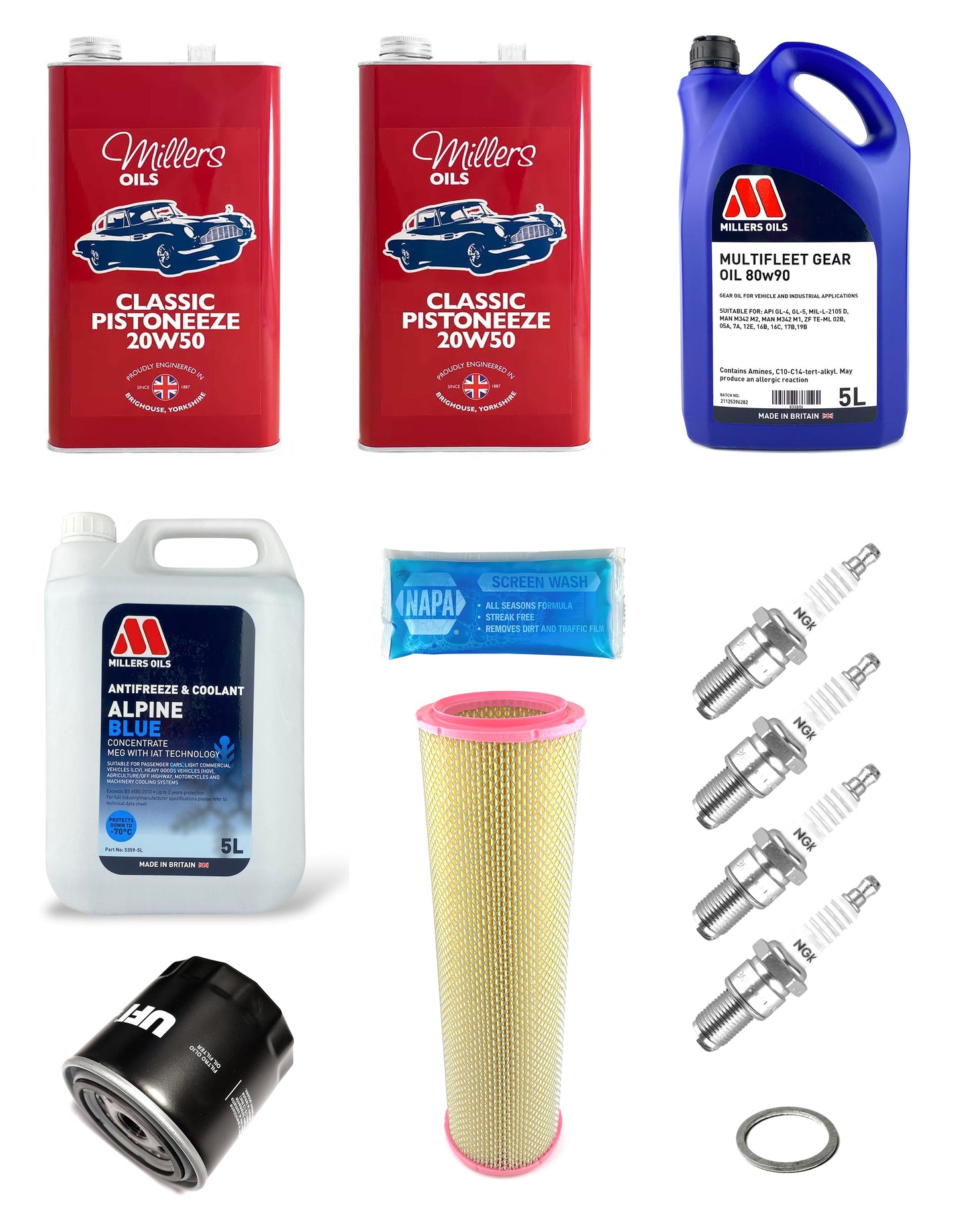 105 SERIES FULL SERVICE KIT