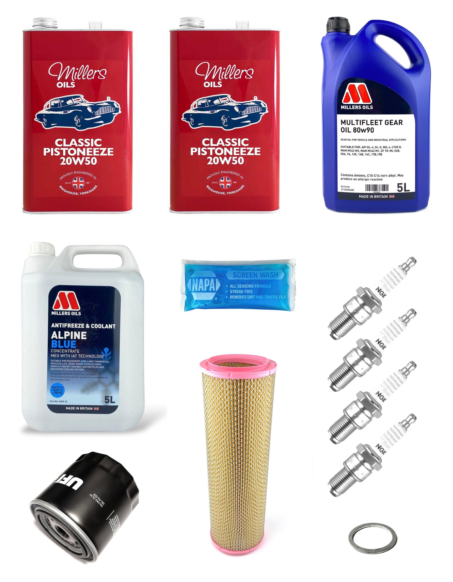 105 SERIES FULL SERVICE KIT