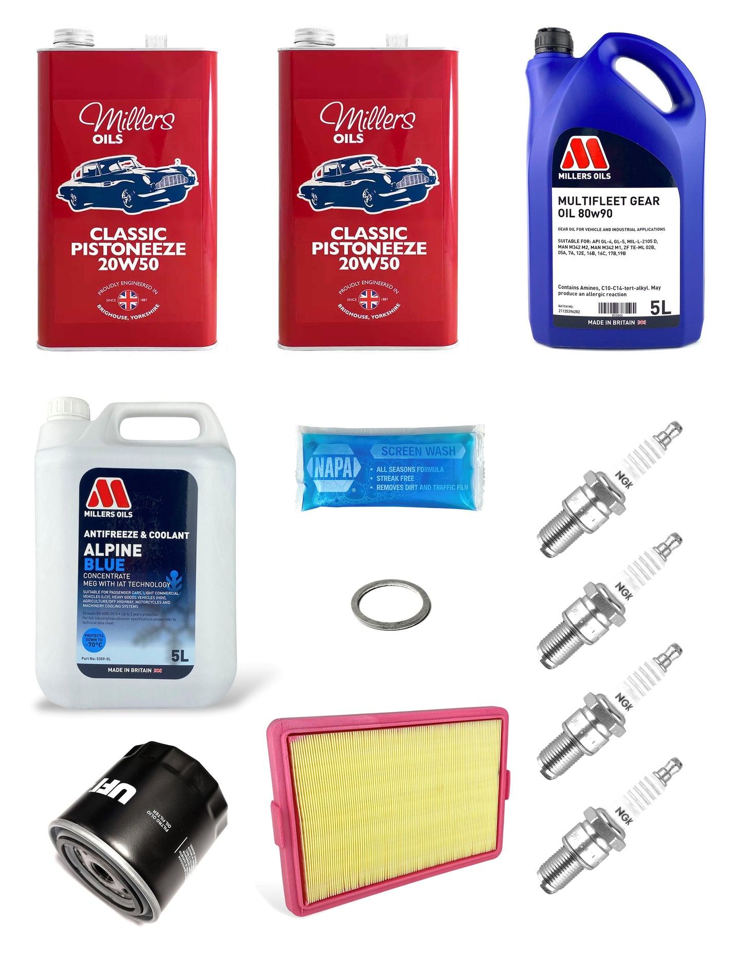 105 SERIES FULL SERVICE KIT