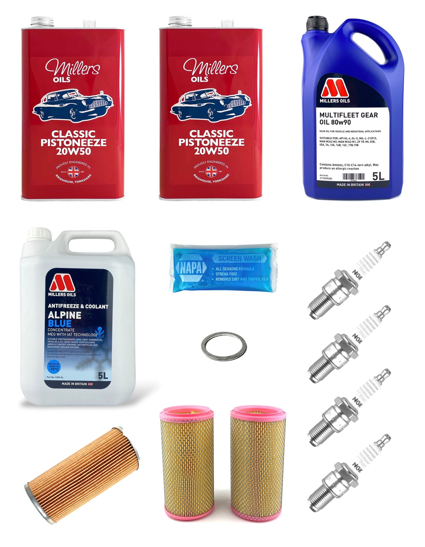 105 SERIES FULL SERVICE KIT