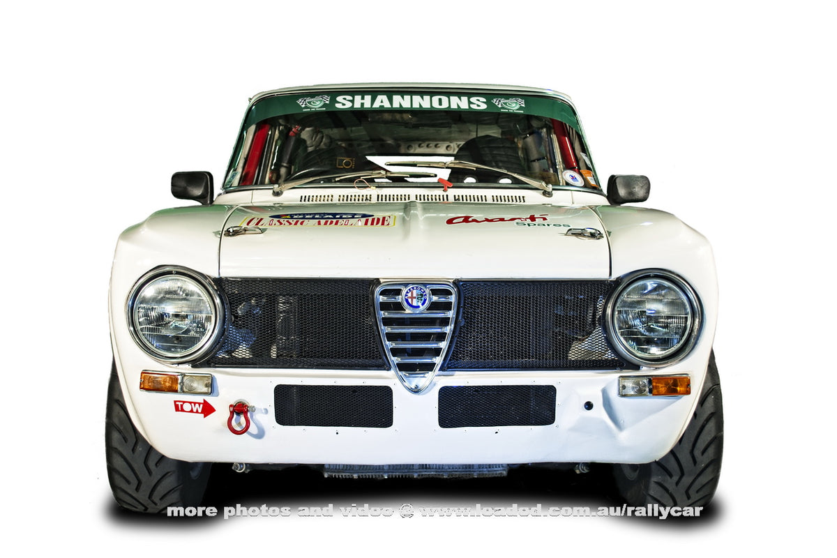 1970 ALFA ROMEO GIULIA SUPER RALLY CAR - AUD $42,000
