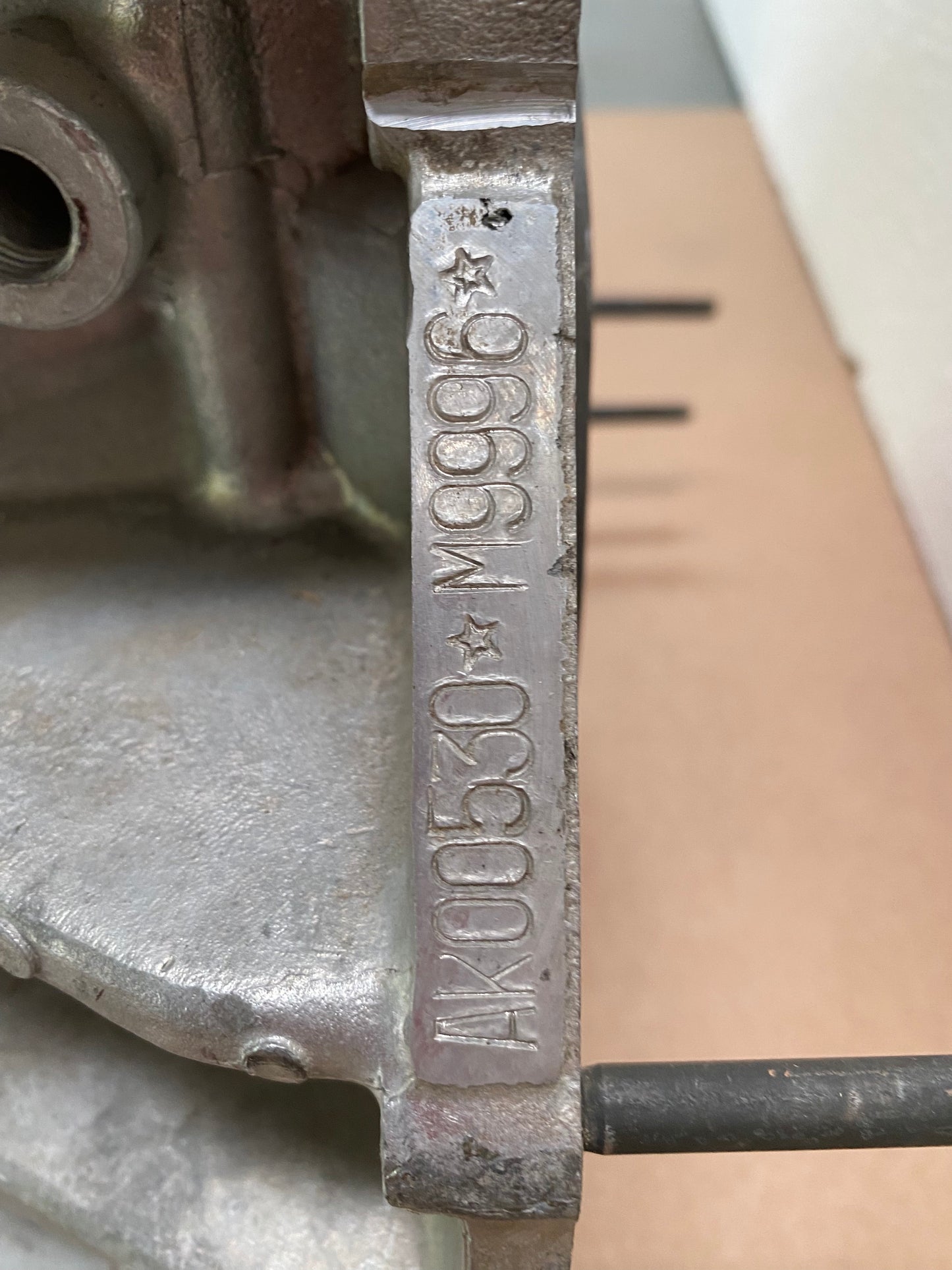 80058 USED ENGINE BLOCK LATE 1300 105 AR00530