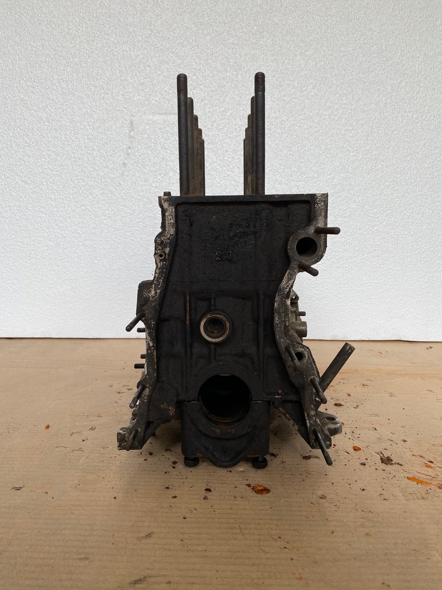 80067 USED ENGINE BLOCK ALFETTA 2000 AR01655