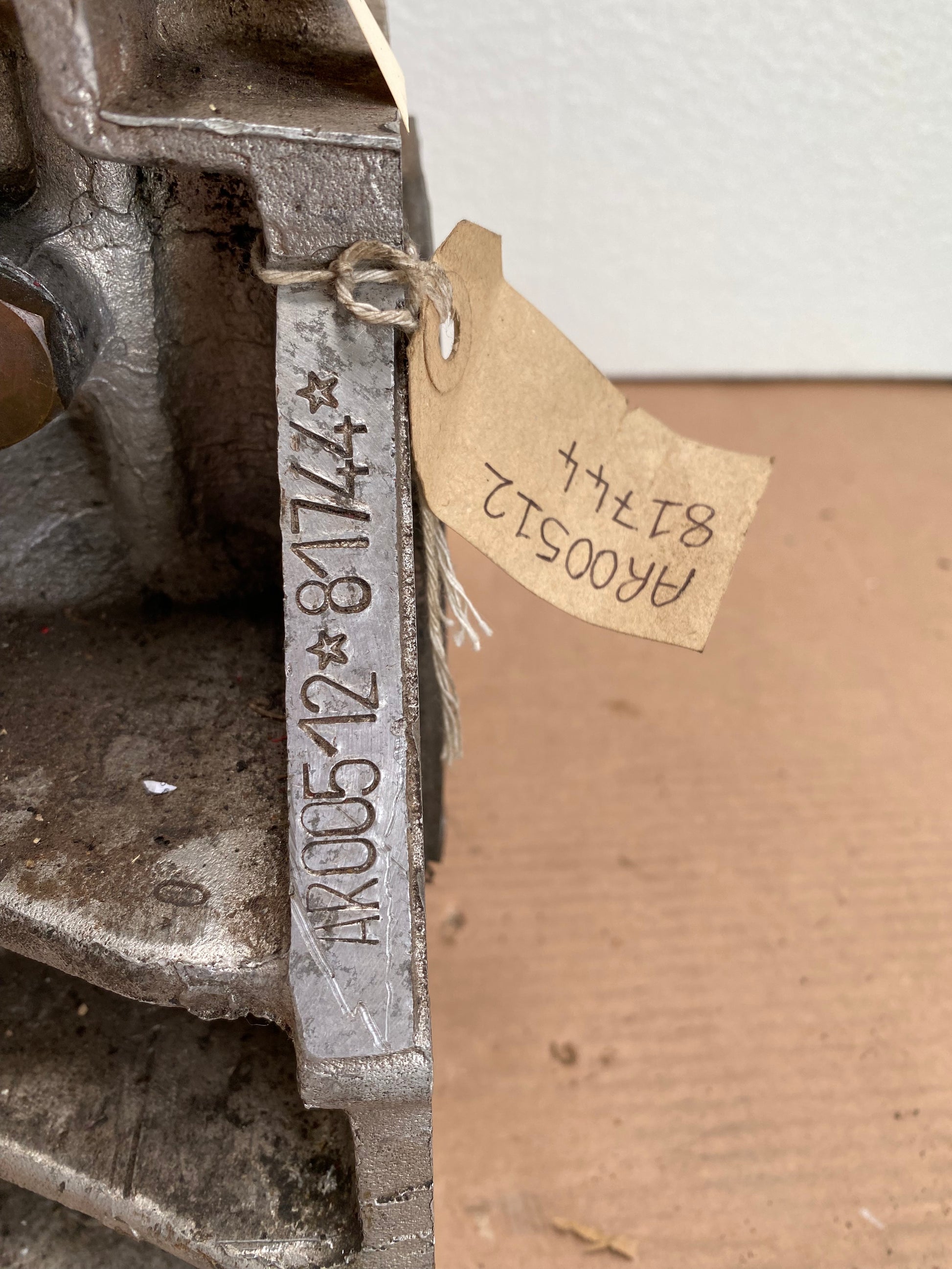 80071 USED ENGINE BLOCK 105 2000 AR00512