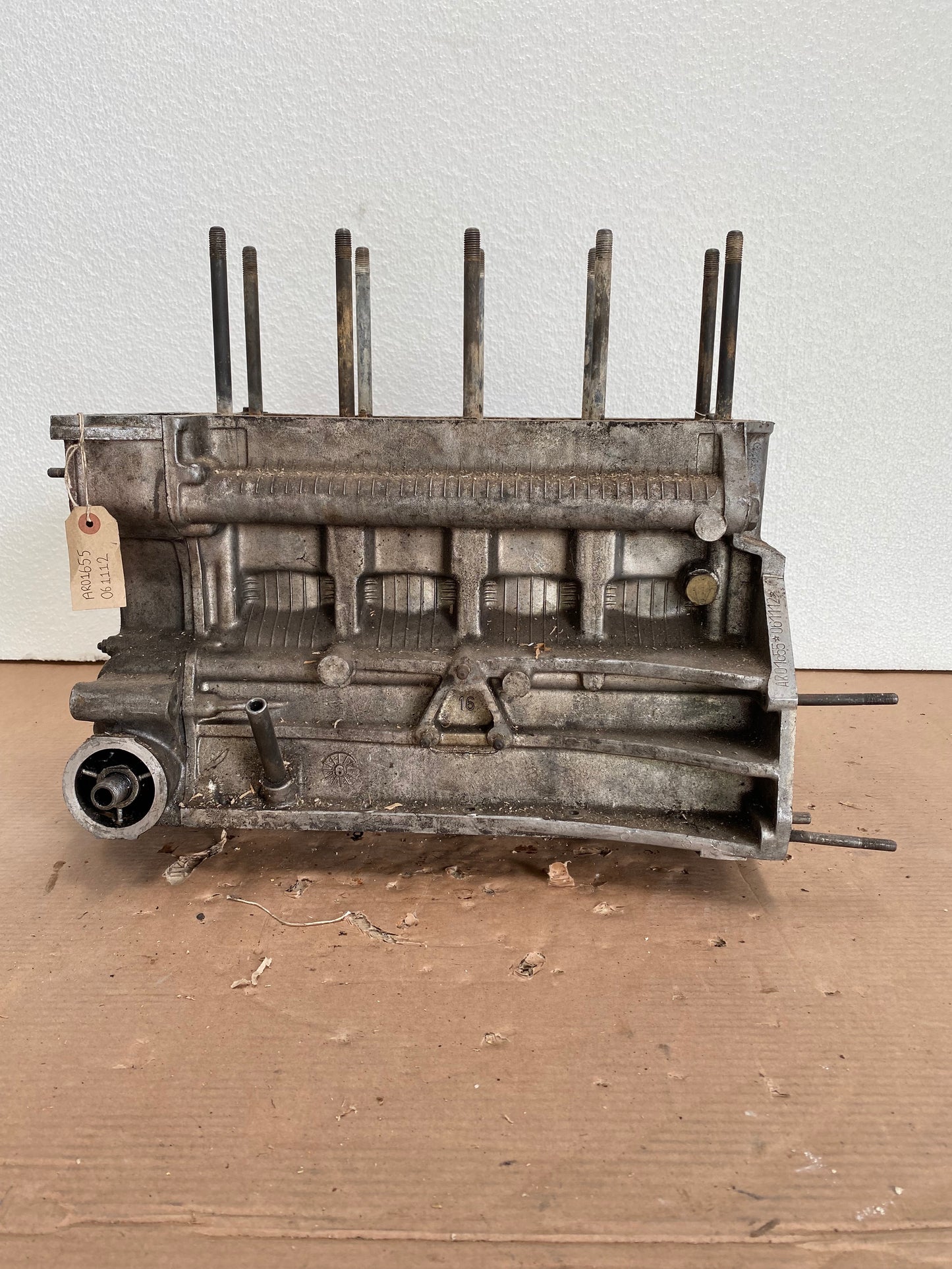 80072 USED ENGINE BLOCK ALFETTA 2000 AR01655