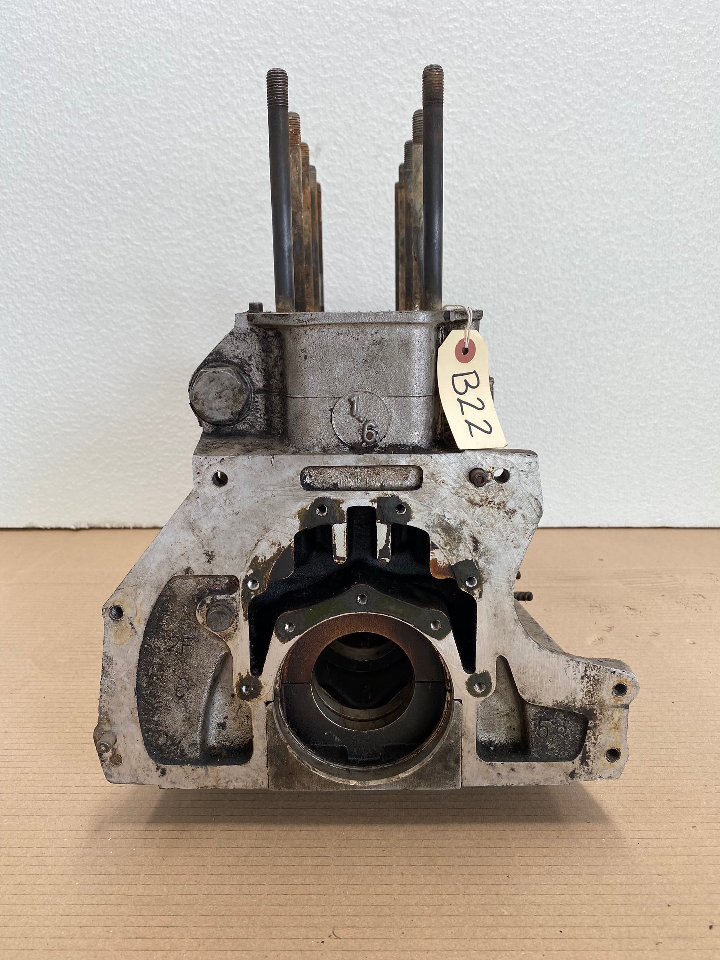 80076 USED ENGINE BLOCK ALFETTA 1800 AR01600