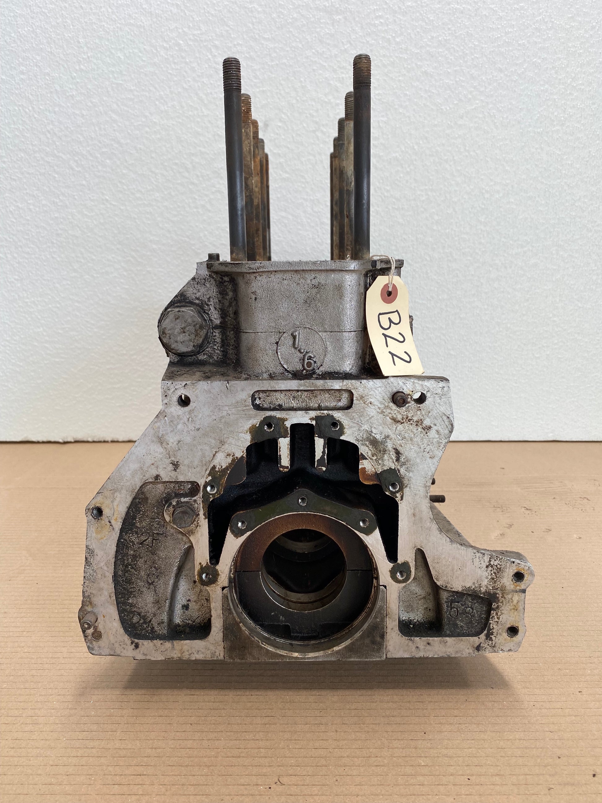 80076 USED ENGINE BLOCK ALFETTA 1800 AR01600