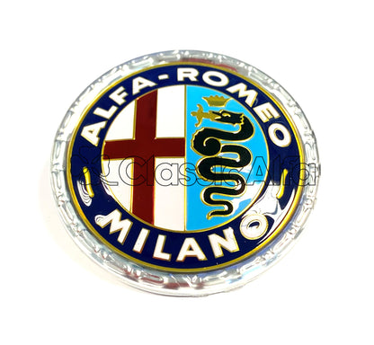 BG001 ALFA 'MILANO' PLASTIC BADGE