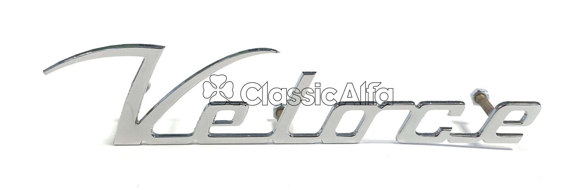 BG015 SPRINT GTV VELOCE BACK PANEL SCRIPT BADGE