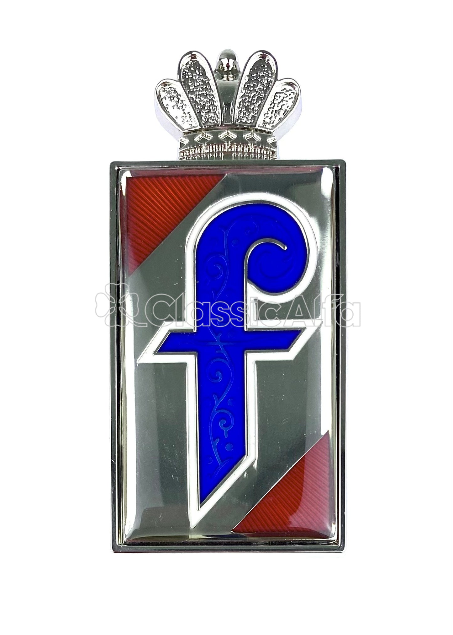 BG018 PLASTIC COATED PININFARINA 'F' BADGE SPIDERS 1970-86