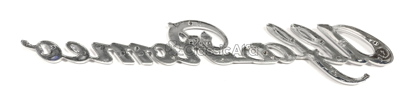 BG023 SPIDER 1990-93 REAR ALFA ROMEO SCRIPT