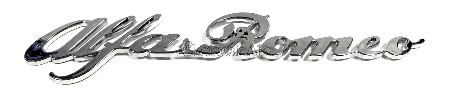 BG023 SPIDER 1990-93 REAR ALFA ROMEO SCRIPT