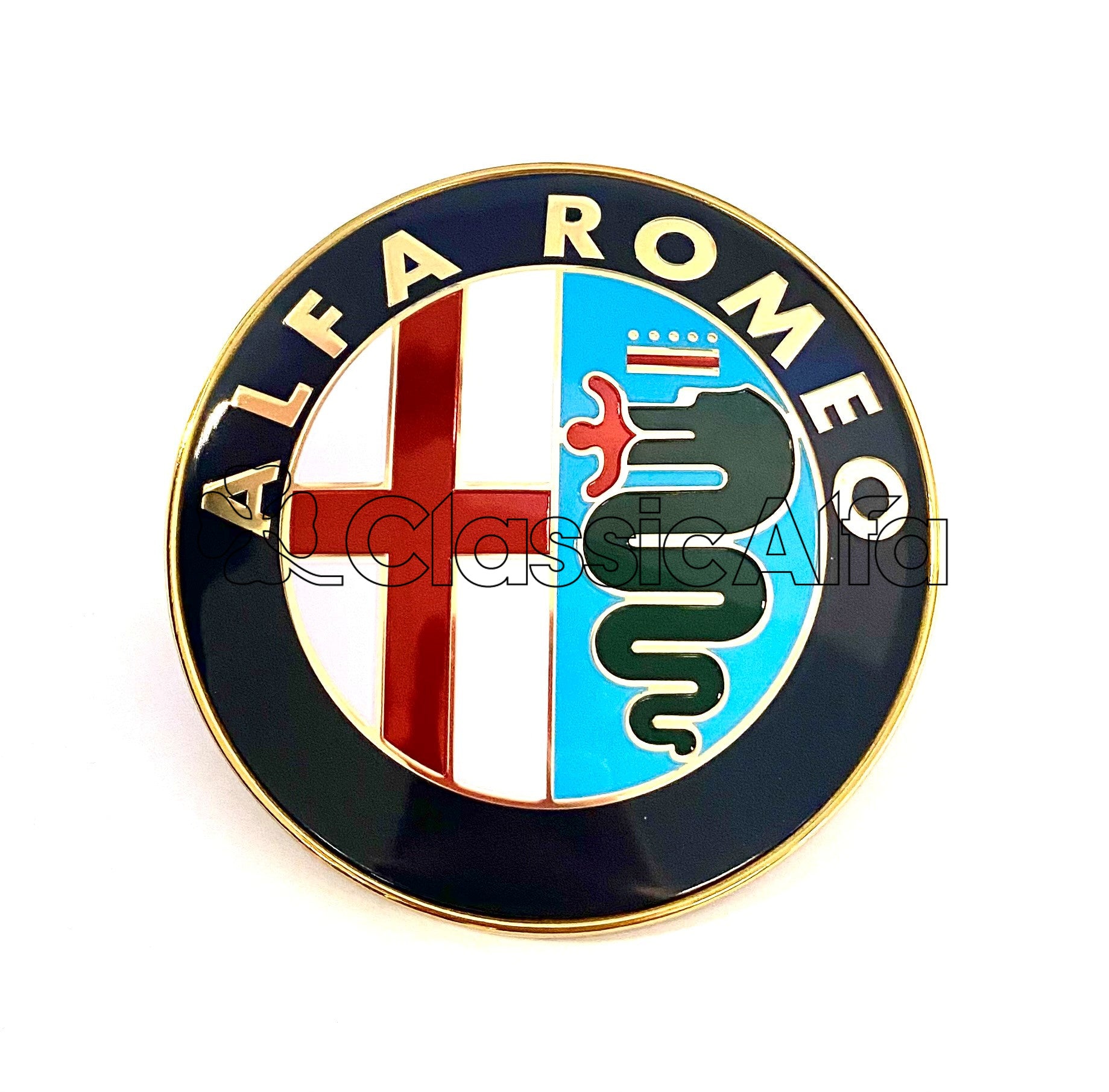 BG025 LARGE 75mm ALFA GRILLE BADGE