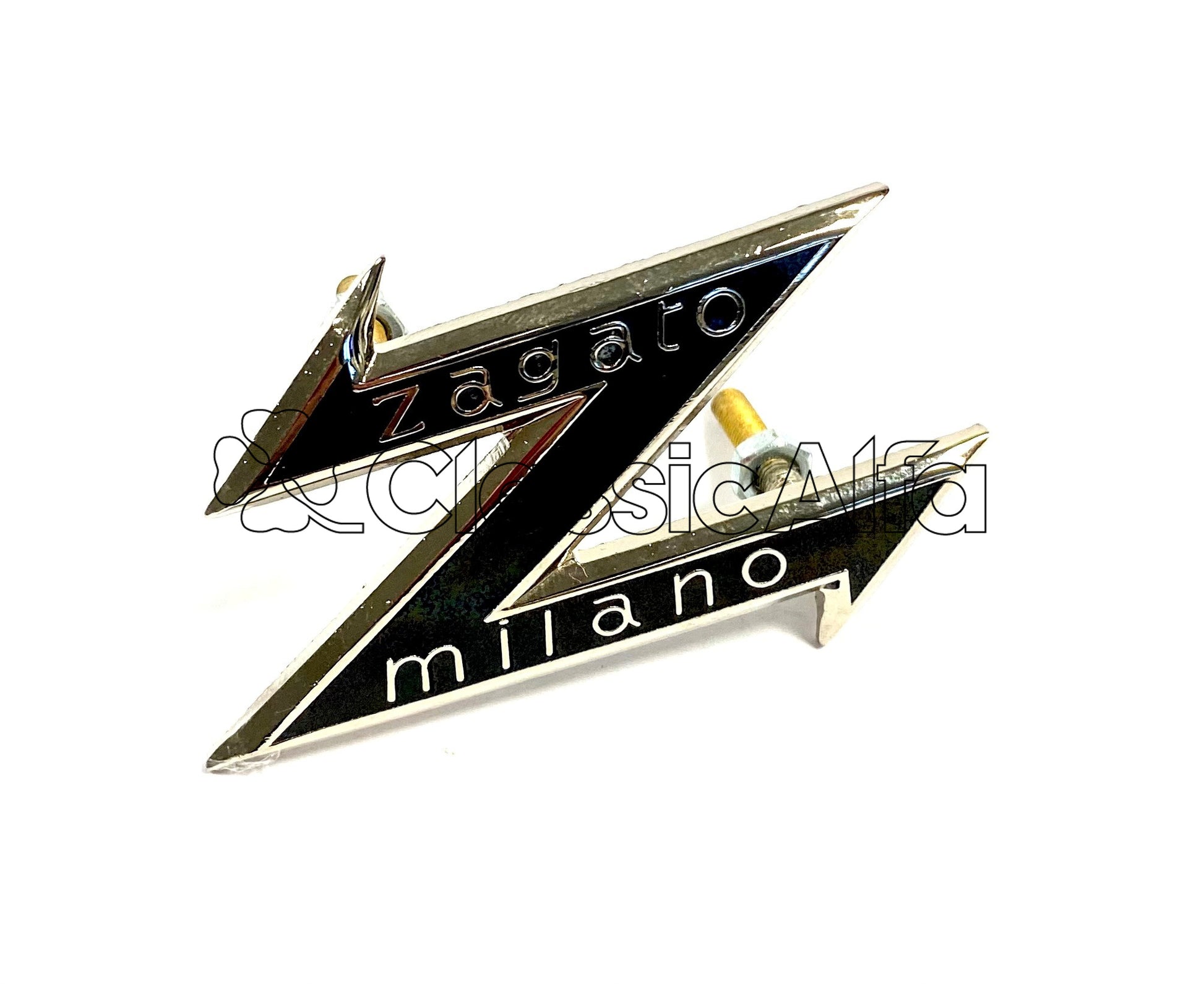 BG041 ENAMEL ZAGATO 'Z' BADGE