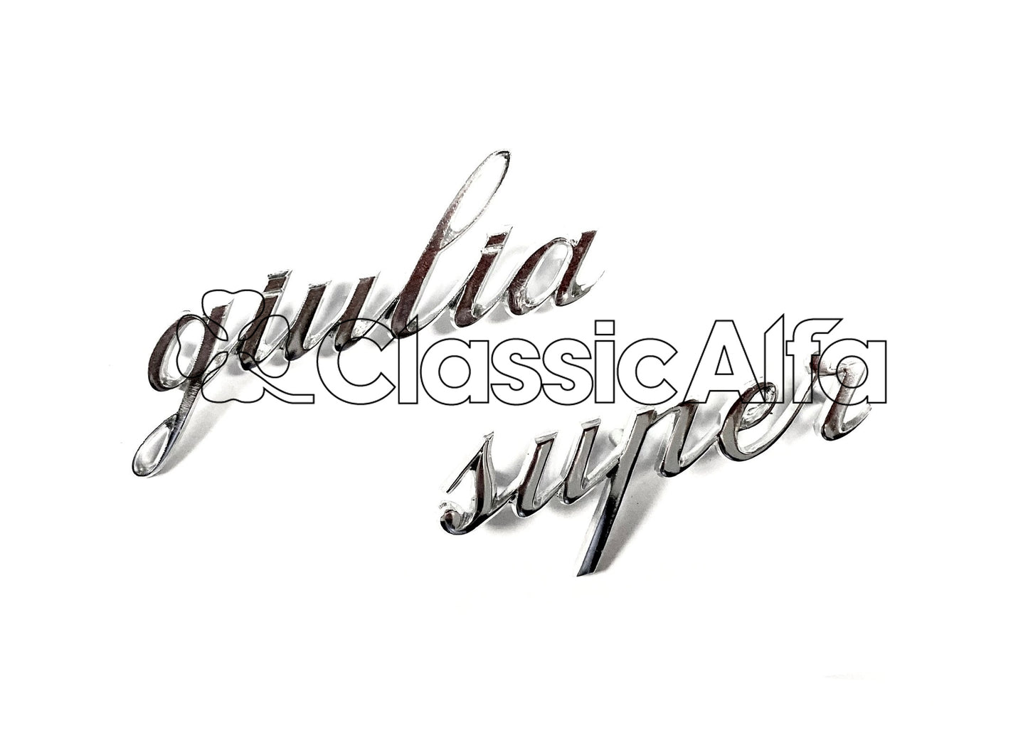 BG049 GIULIA SUPER SCRIPT BADGE