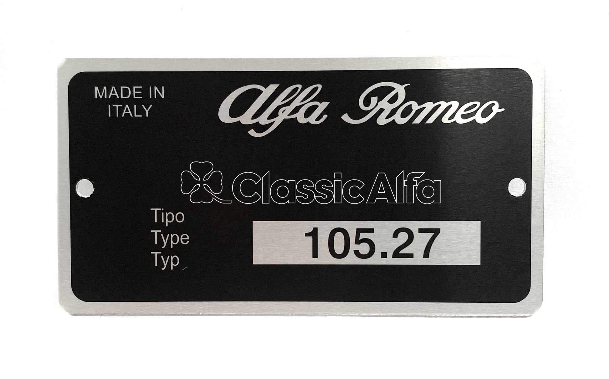 BG061 TYPE PLATE 105.27 