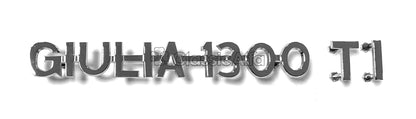 BG088 GIULIA 1300 TI BADGE