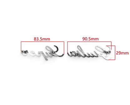 BG098 GIULIA SUPER SCRIPT BADGE
