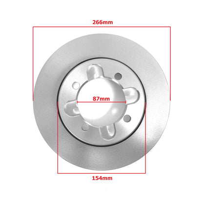 BR075 FRONT BRAKE DISC (EARLY ATE) 1966-67
