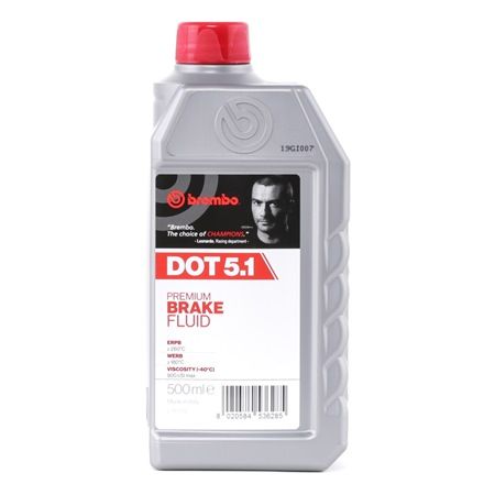 BR091 BREMBO DOT 5.1 PERFORMANCE BRAKE FLUID - 500ml