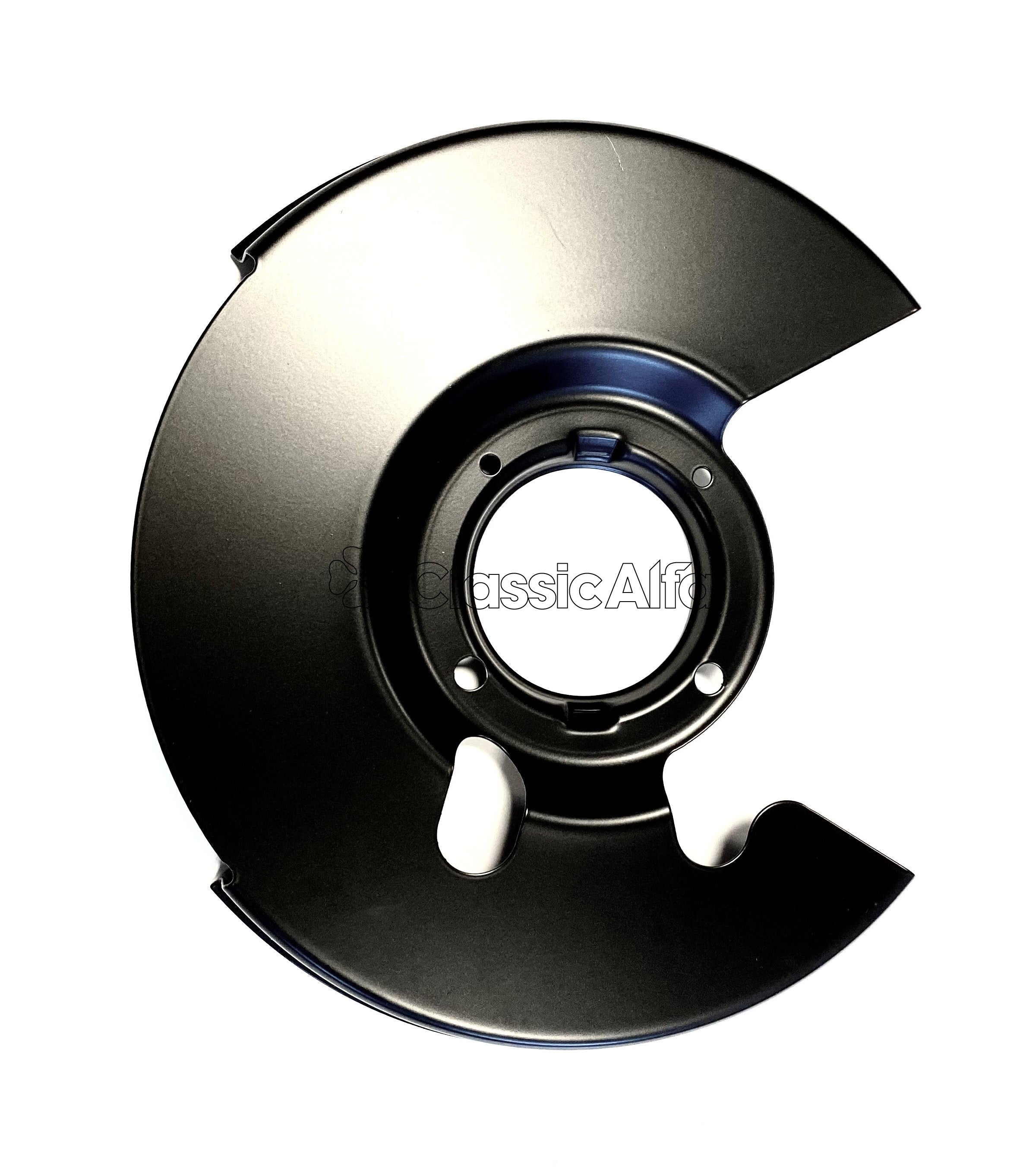 BR102 FRONT RIGHT ALUMINIUM BACKING PLATE - LIGHTWEIGHT – Classic Alfa