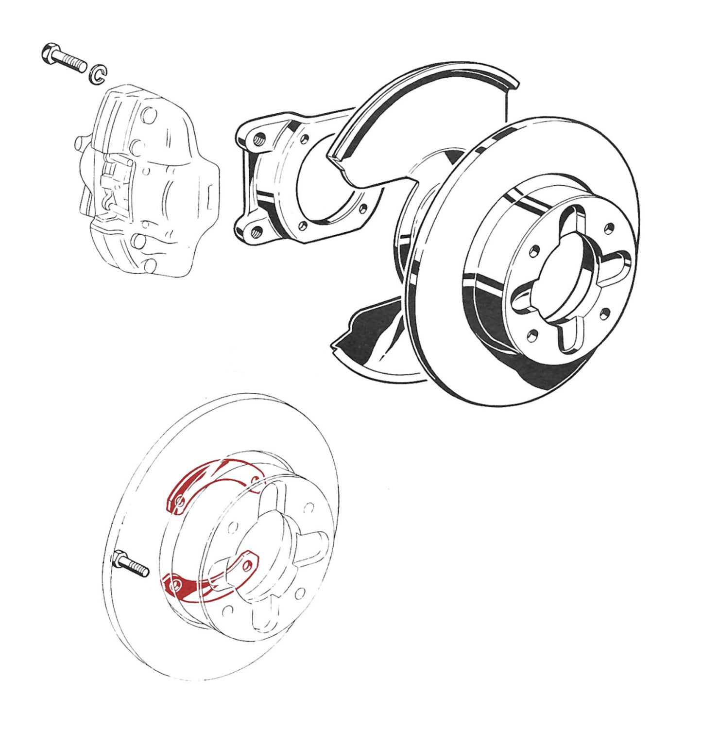 BR117 DUNLOP FRONT HUB STUD LOCKING TAB WASHER