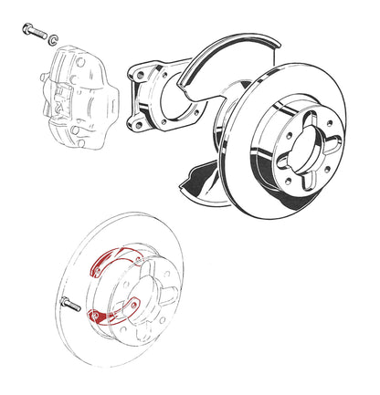 BR117 DUNLOP FRONT HUB STUD LOCKING TAB WASHER