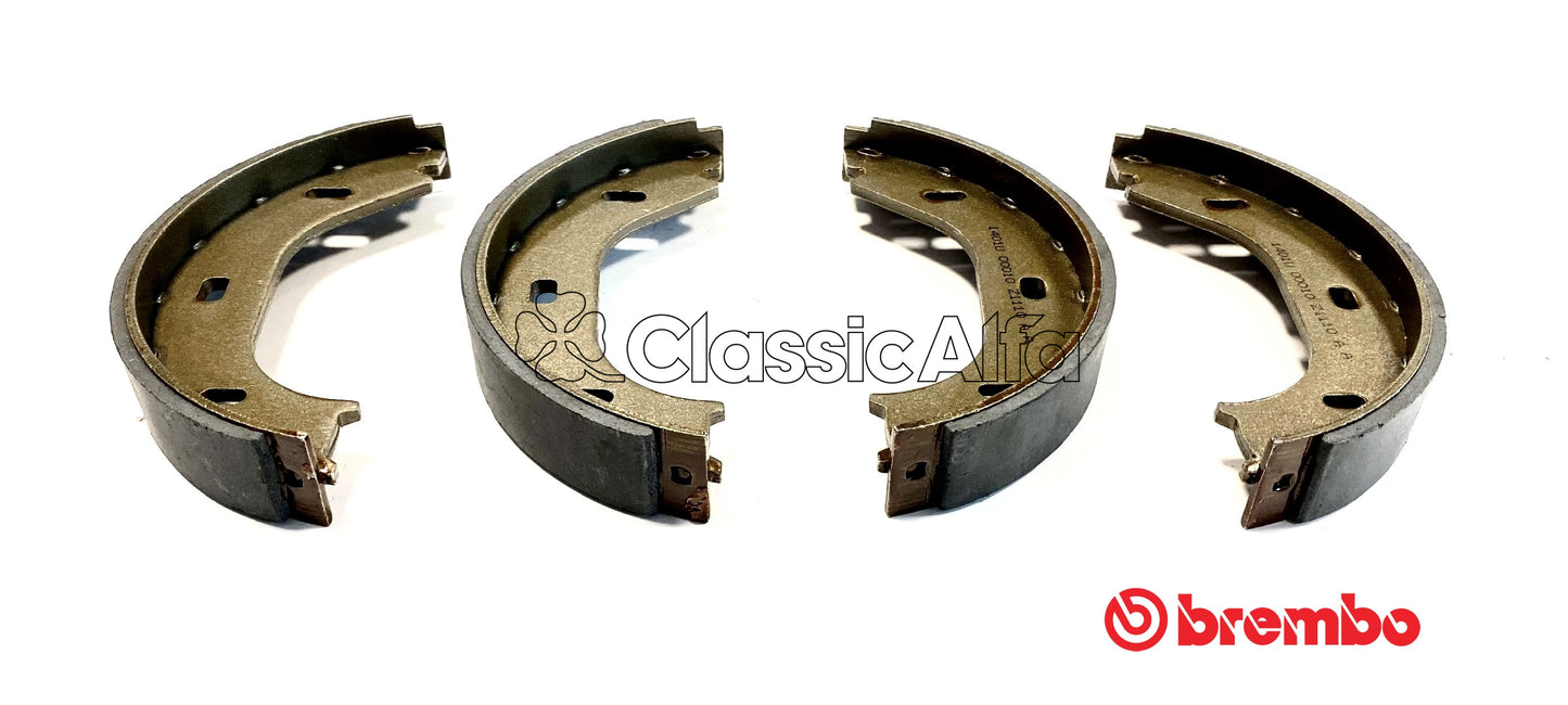 BR211 BREMBO HANDBRAKE SHOES - SET OF 4 (ATE)