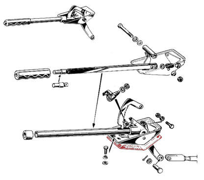 BR214 HANDBRAKE HOUSING GASKET