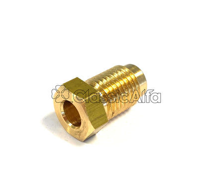 BR326 BRAKE UNION 7/16 UNF MALE - DUAL CIRCUIT MASTER CYLINDER