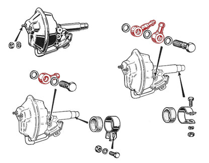 BR343 BENDIX/BONALDI SERVO BANJO BRASS FIXING