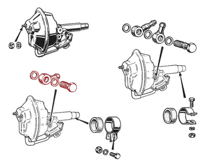 BR345 BENDIX/BONALDI SERVO SINGLE BANJO FITTING