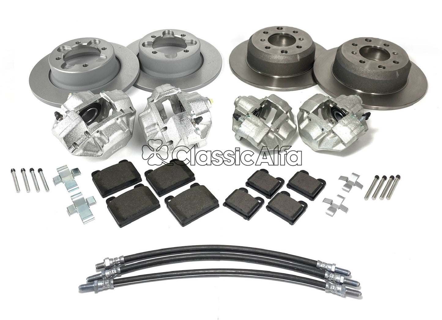 BR510/1 BRAKE DISC / CALIPER SET - EARLY ATE BRAKES (1966-67)