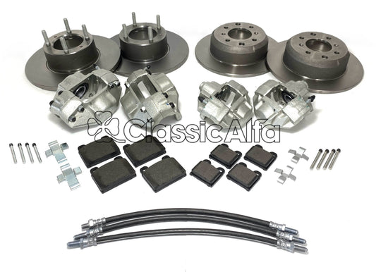 BR511 BRAKE DISC / CALIPER SET 1750/2000