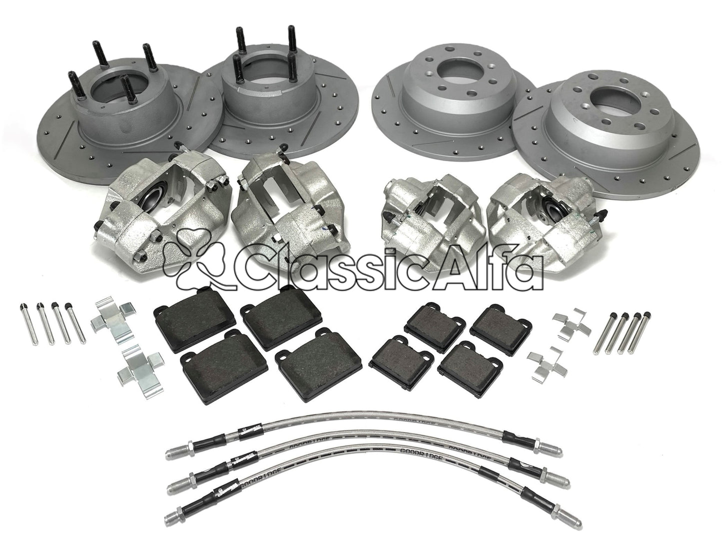 BR513 SPORT BRAKE DISC / CALIPER SET 1750/2000