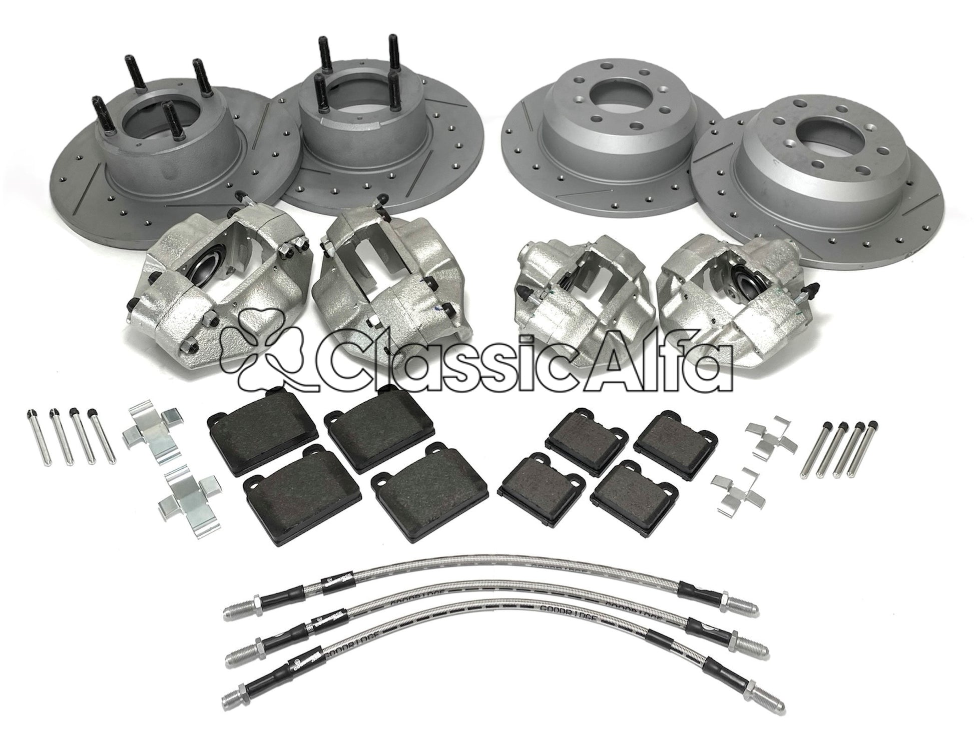 BR513 SPORT BRAKE DISC / CALIPER SET 1750/2000