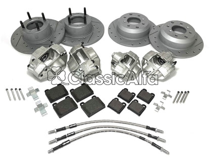 BR513 SPORT BRAKE DISC / CALIPER SET 1750/2000