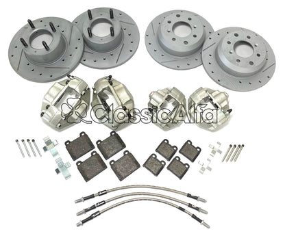 BR512 SPORT BRAKE DISC / CALIPER SET 1300/1600