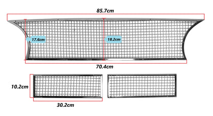 CH012 GTA MESH GRILLE SET - 3 PIECE VERSION
