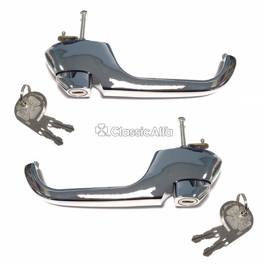 CH028 SPIDER ROUNDTAIL OUTER DOOR HANDLES - PAIR