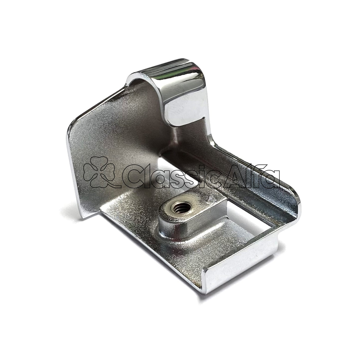 CH037 SPIDER 1966-70 B-POST TOP CHROME TRIM PIECE - LEFT