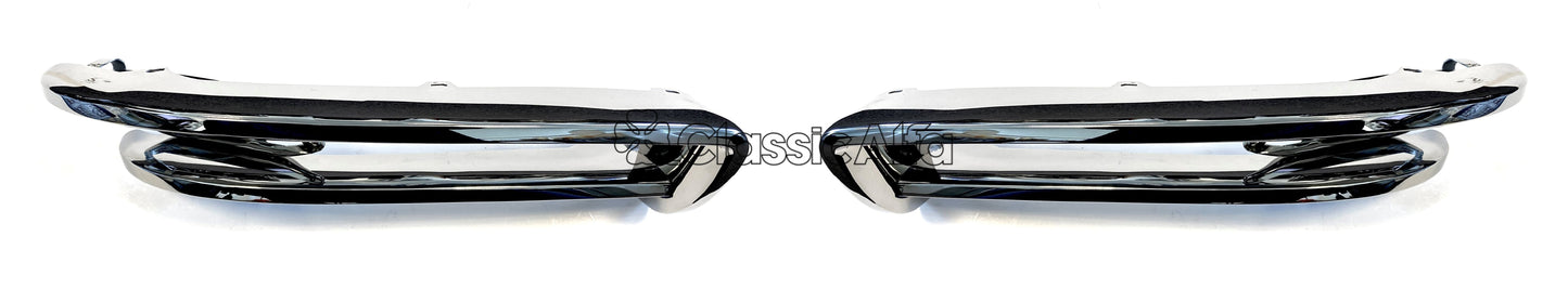 CH065 COMPLETE ROUNDTAIL SPIDER 1966-70 FRONT BUMPER