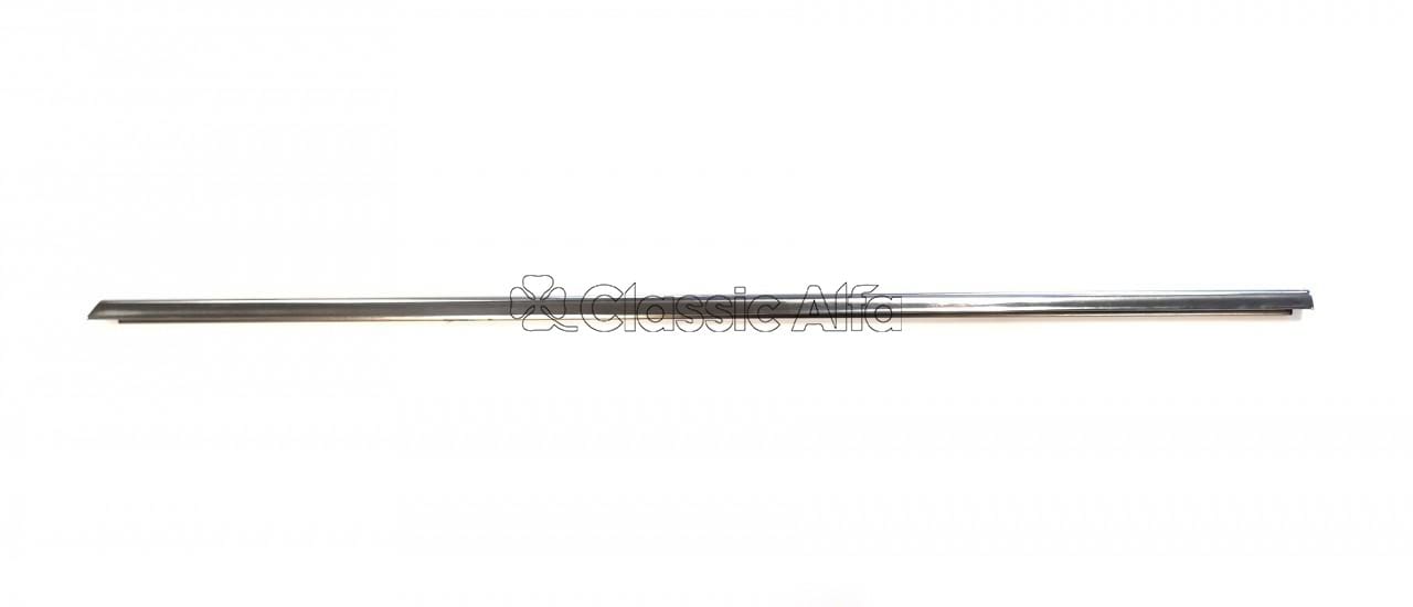 CH093 SPIDER DOOR TOP CHROME MOULDING 70-93 - LEFT