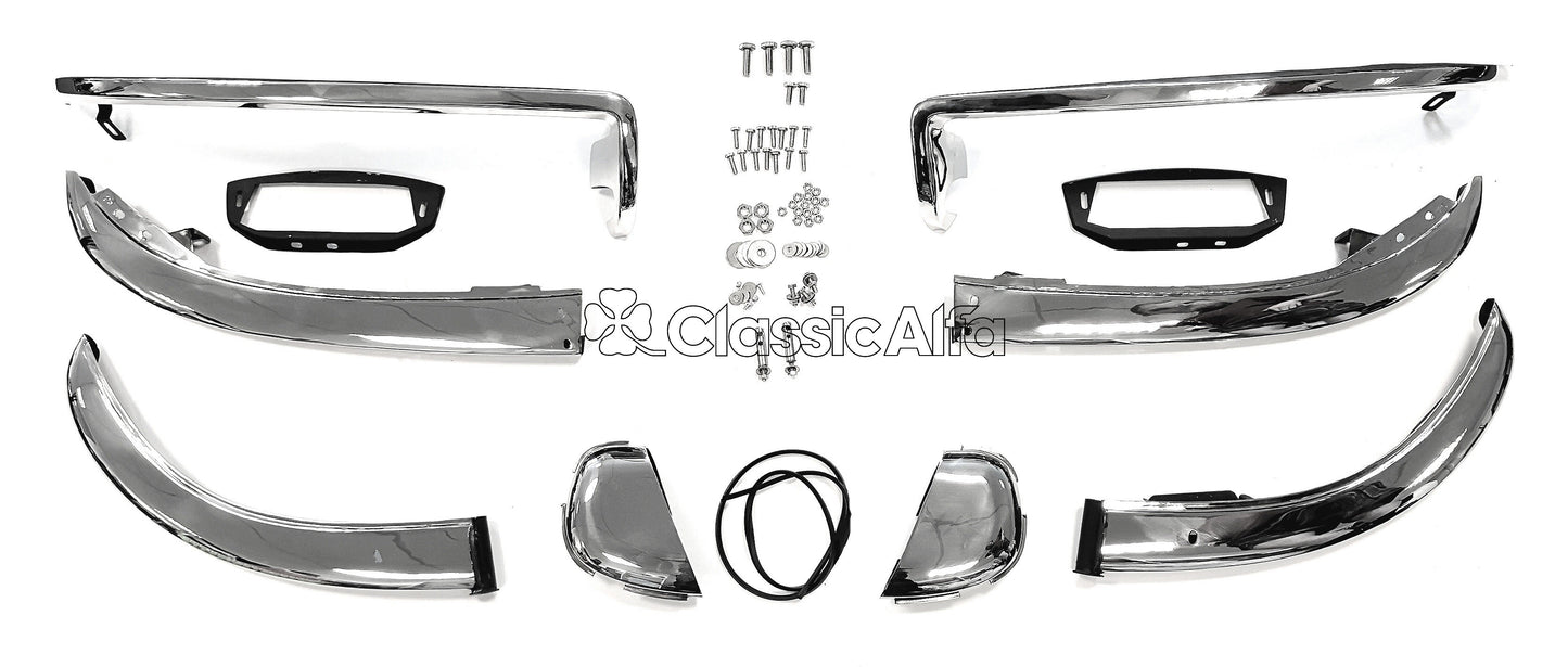 CH100 ROUNDTAIL SPIDER 1966-70 BUMPER SET