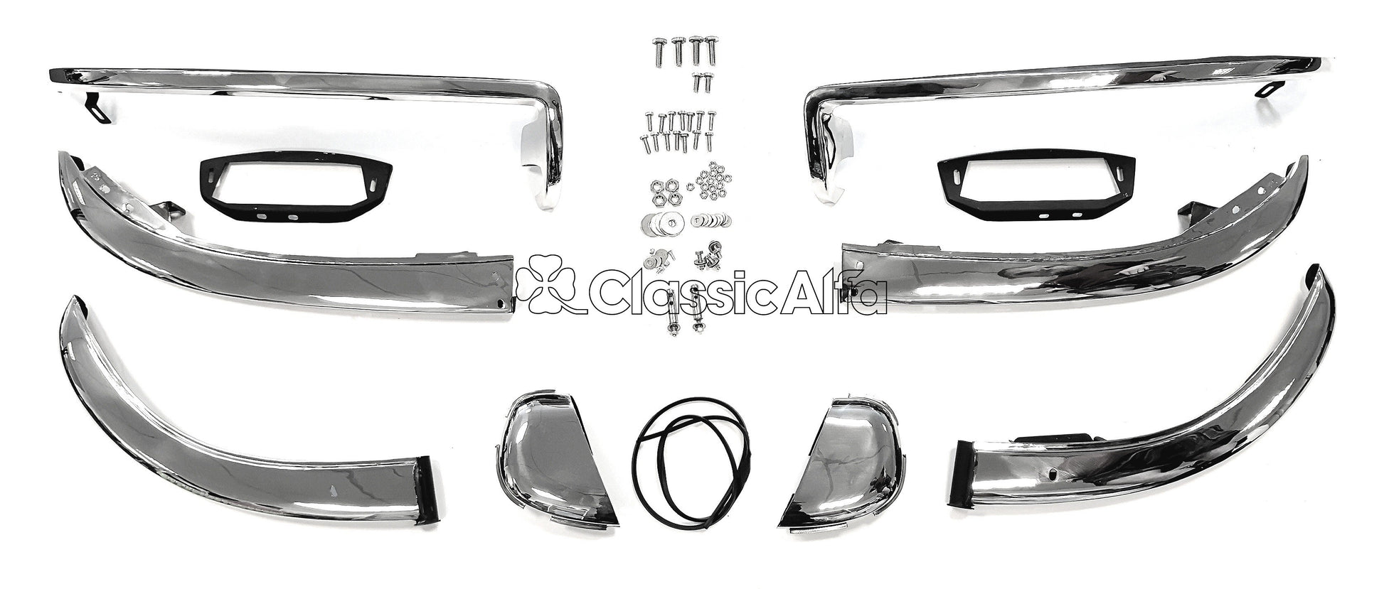 CH100 ROUNDTAIL SPIDER 1966-70 BUMPER SET
