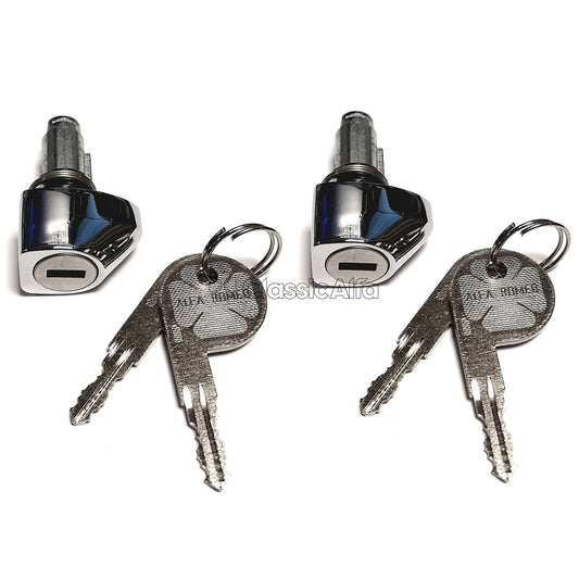 CH103 SPIDER ROUNDTAIL OUTER DOOR HANDLES LOCK SET