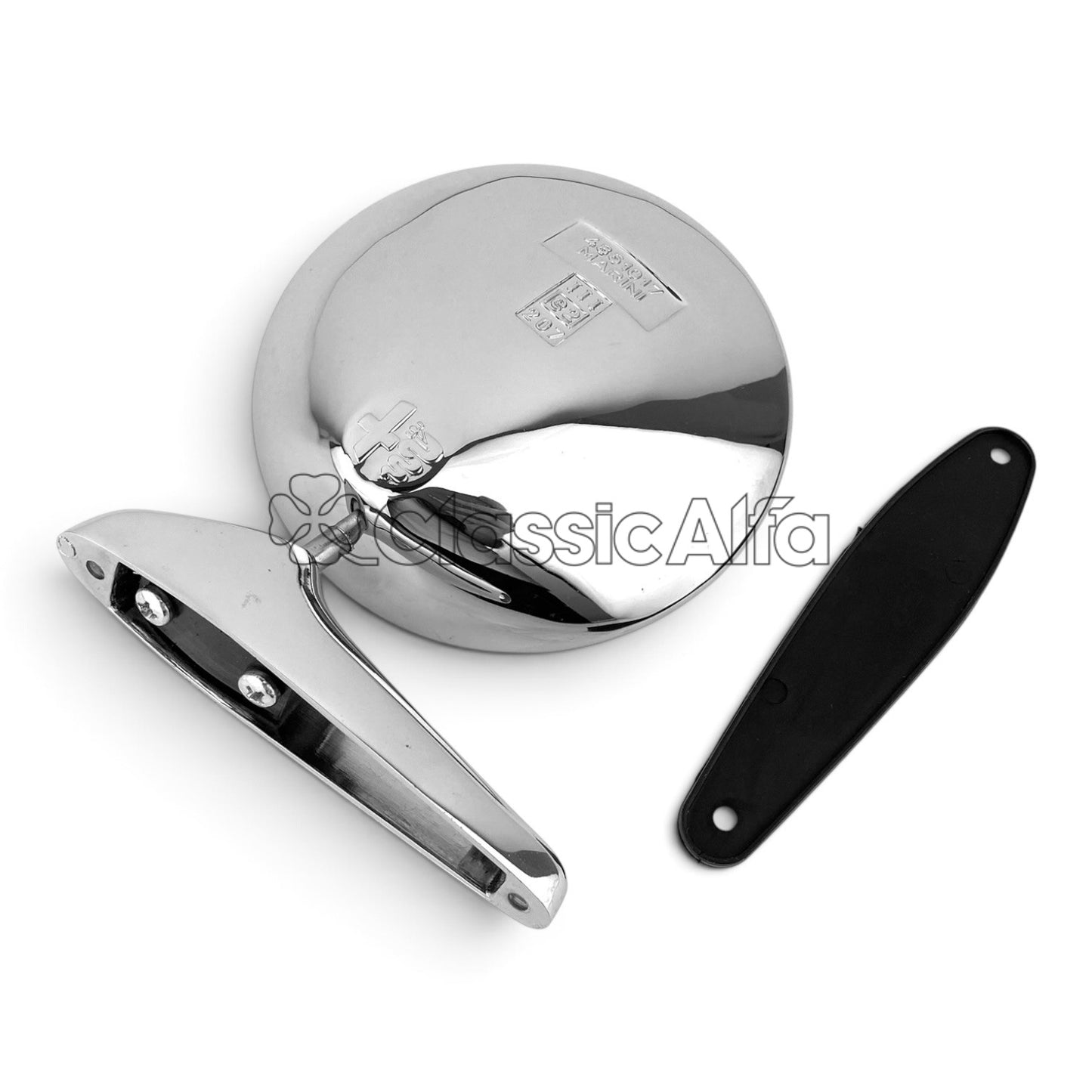CH118 DOOR MIRROR - ROUND STYLE - MARINI & ALFA LOGO